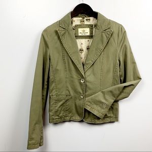 NHN Family By Sport Vintage Army Green Jacket Medium